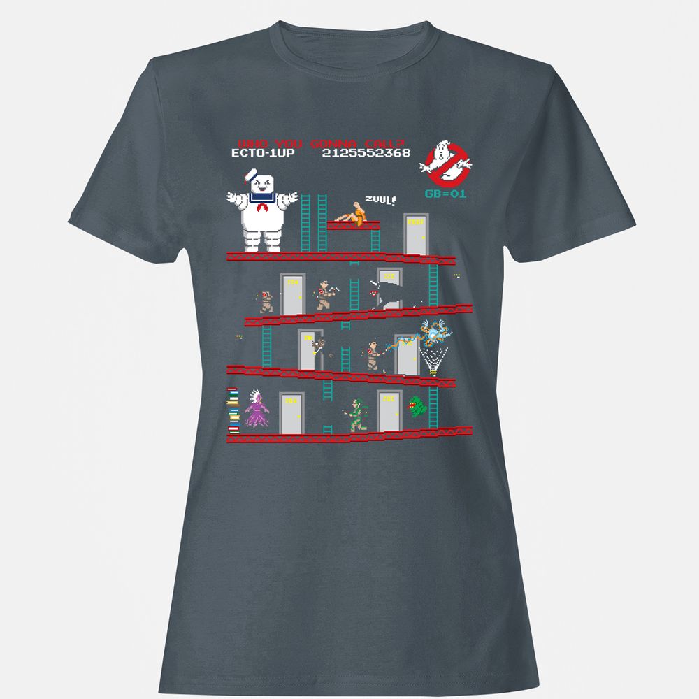 Women's T-Shirt - S214ZL5D - Charcoal - 3