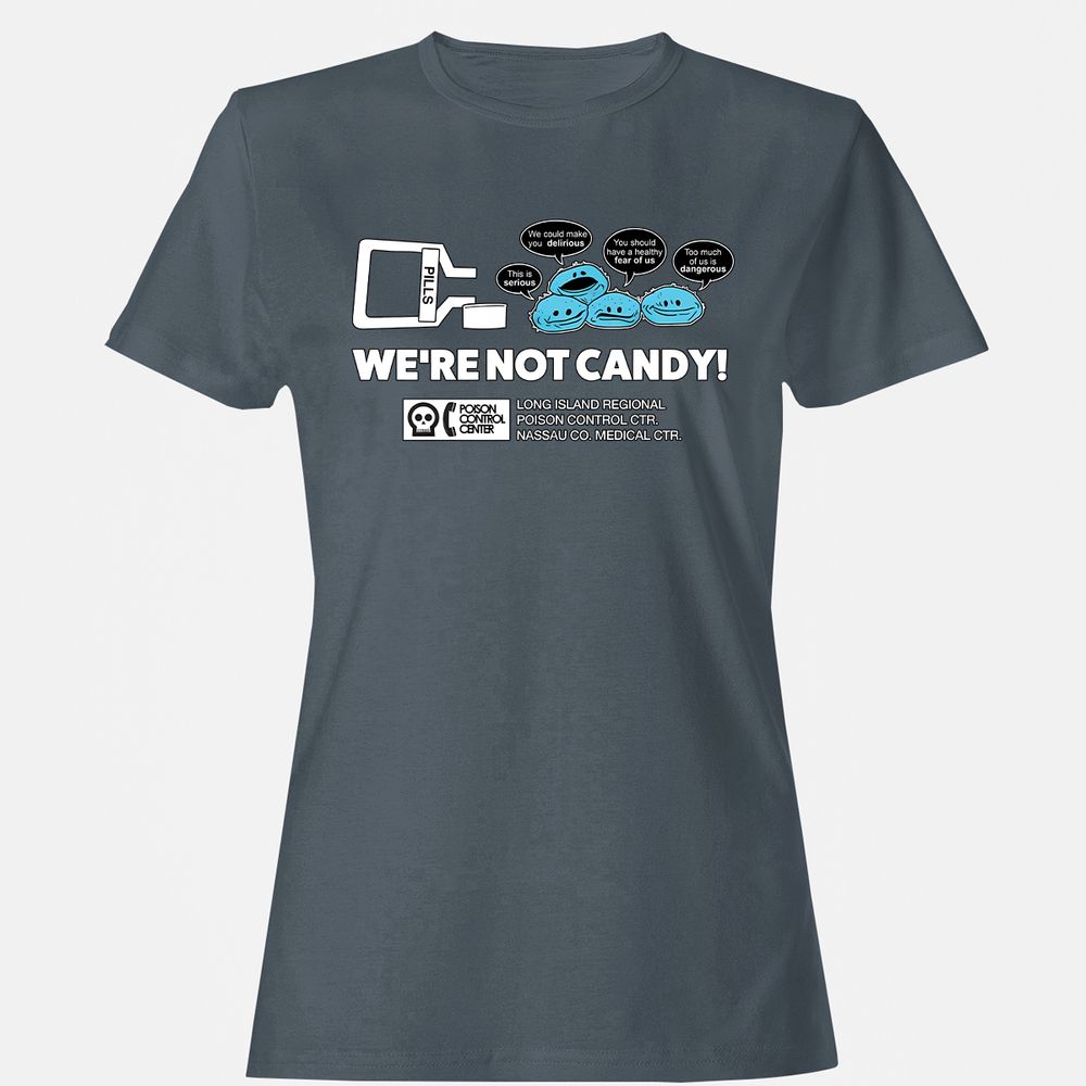 Women's T-Shirt - 3R18NUDF - Charcoal - 3