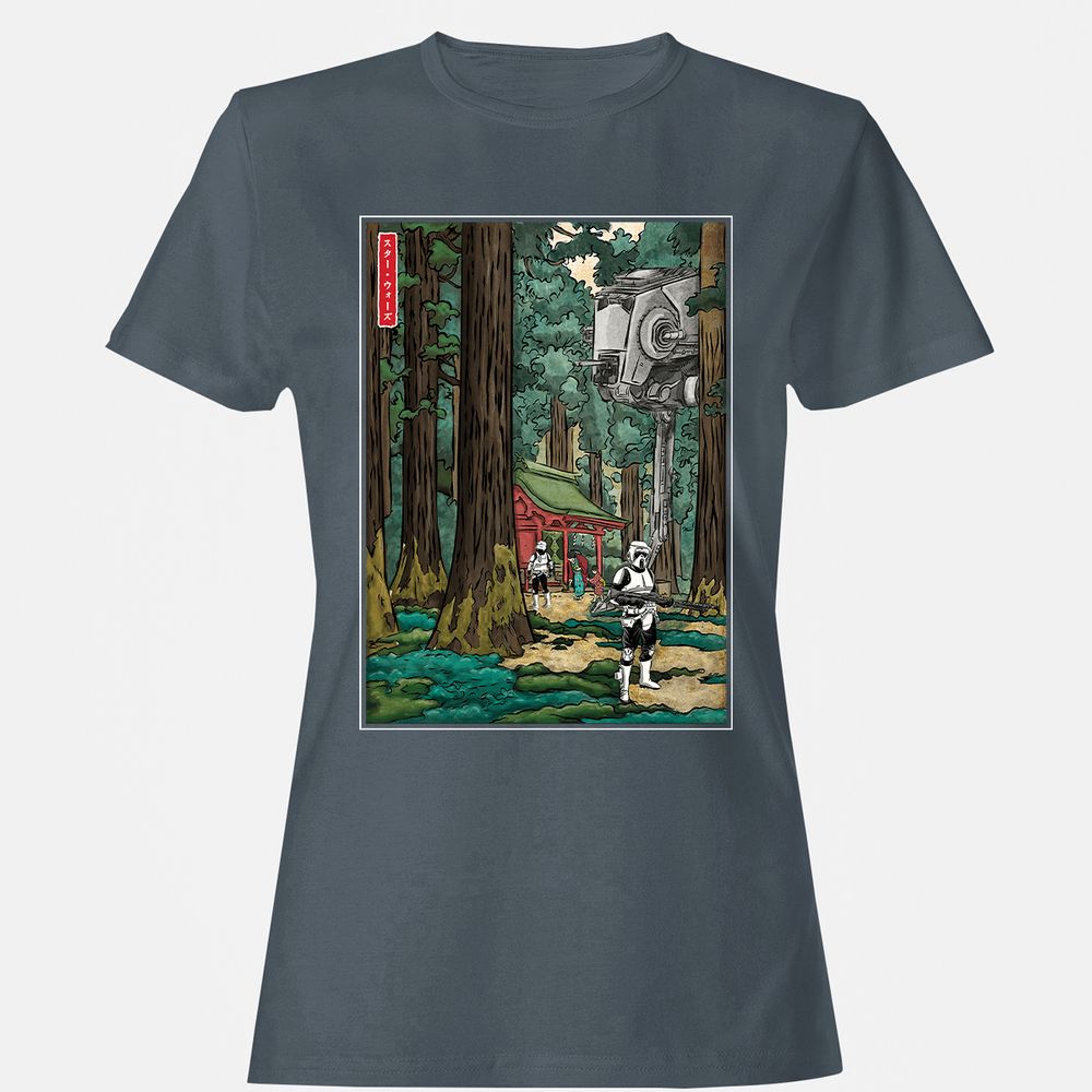 Women's T-Shirt - 3MP66NFS - Charcoal - 3