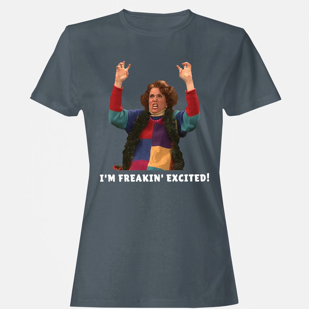 Women's T-Shirt - 4D6Q9S76 - Charcoal - 3