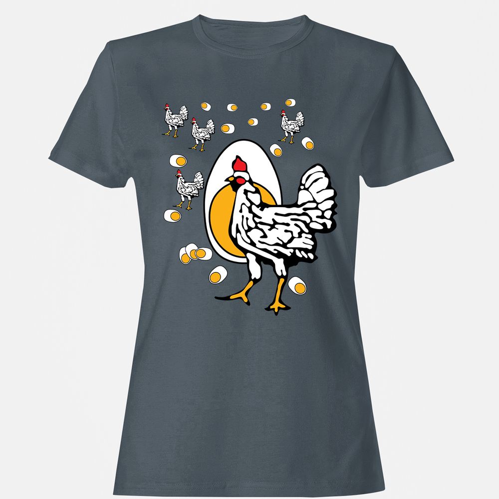 Women's T-Shirt - G9RF6LH1 - Charcoal - 3