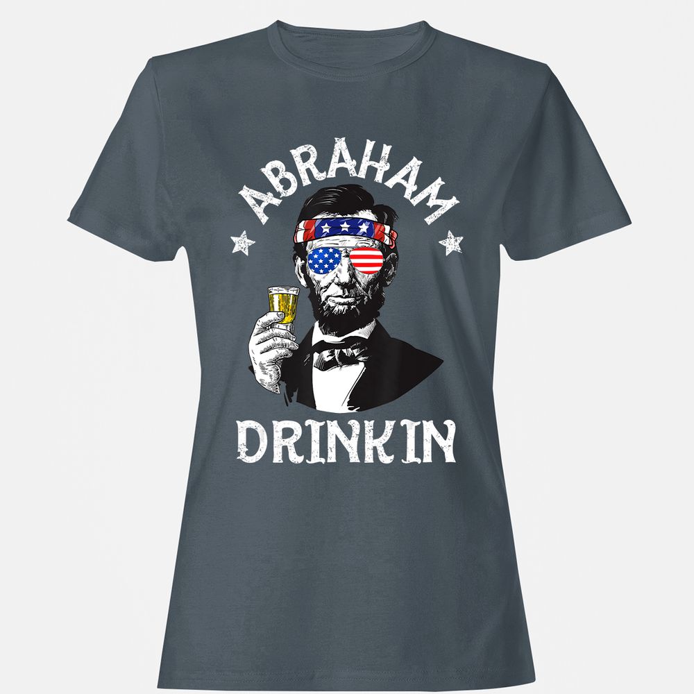 Women's T-Shirt - TMZ4W7QU - Charcoal - 3