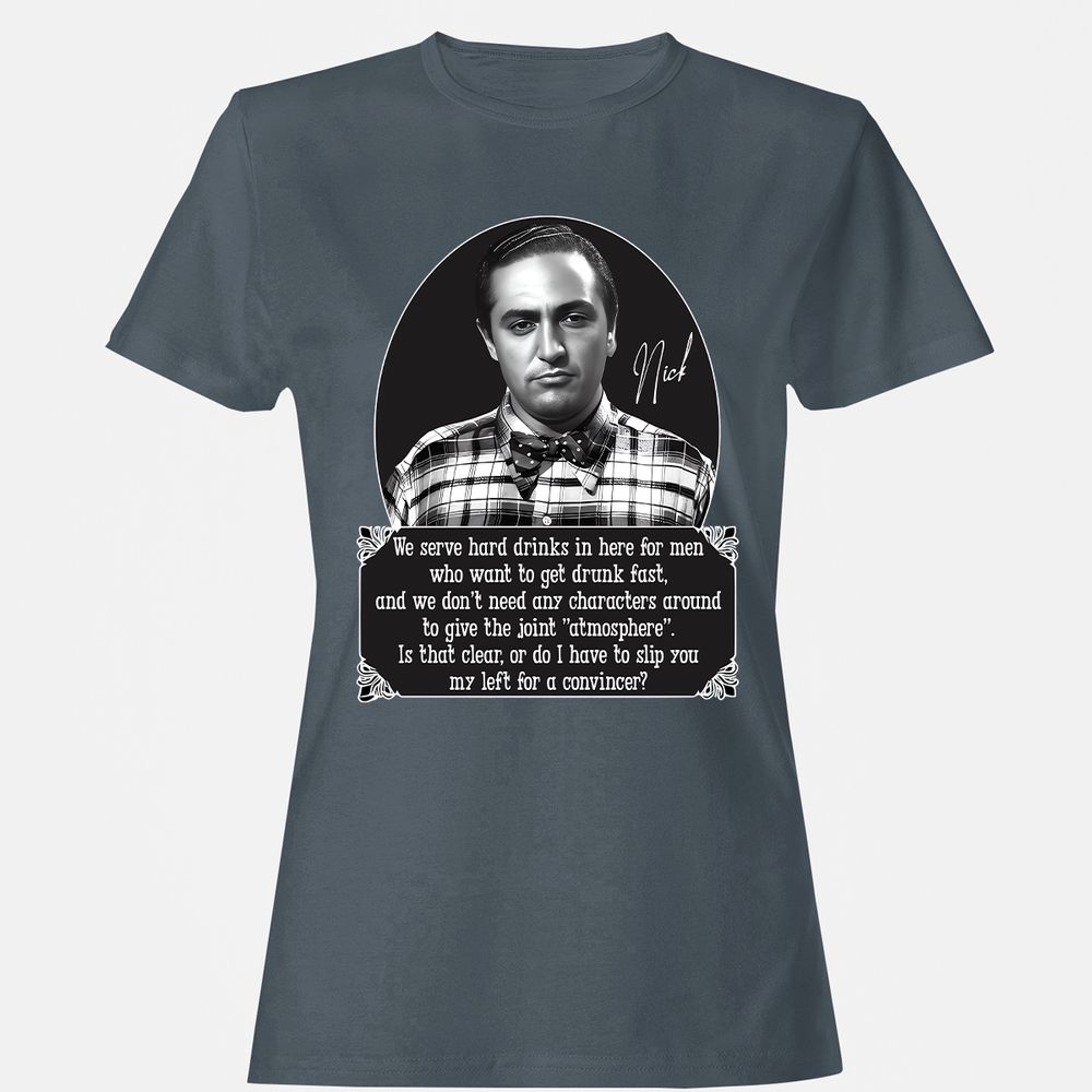 Women's T-Shirt - 5XPLYFW7 - Charcoal - 3