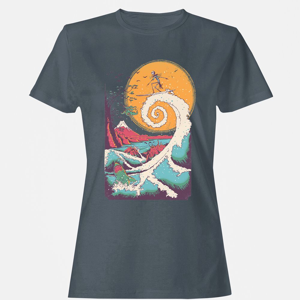 Women's T-Shirt - YM6XKWCG - Charcoal - 3