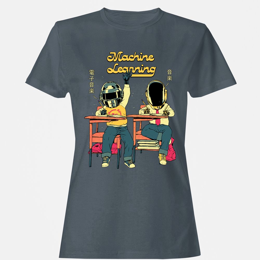 Women's T-Shirt - R2GYMF5J - Charcoal - 3
