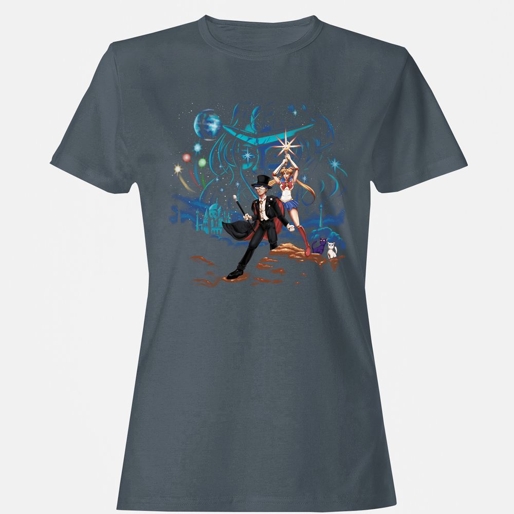Women's T-Shirt - M7S8D2BH - Charcoal - 3