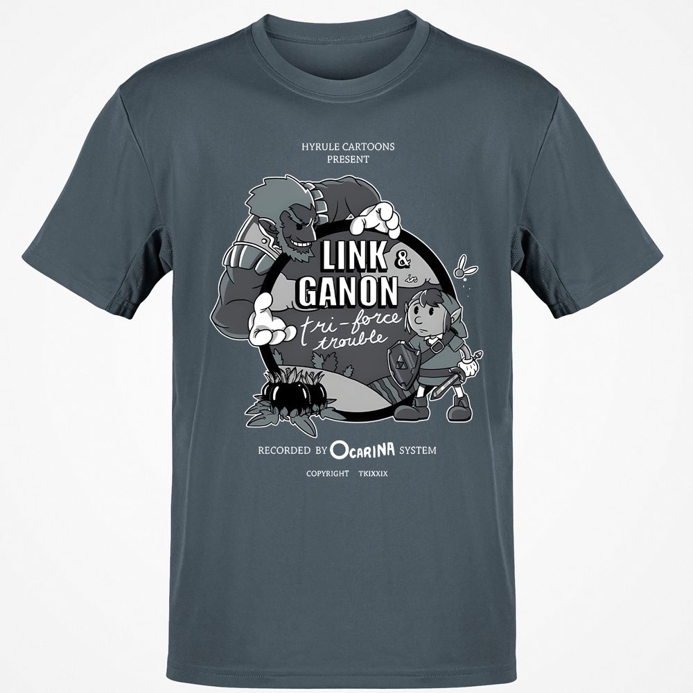 Classic Unisex T-Shirt - B3EWQ525 - Charcoal - 3