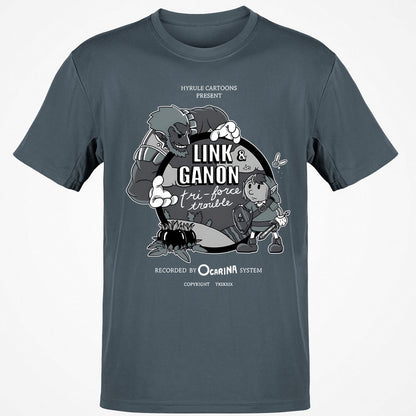 Classic Unisex T-Shirt - B3EWQ525 - Charcoal - 3