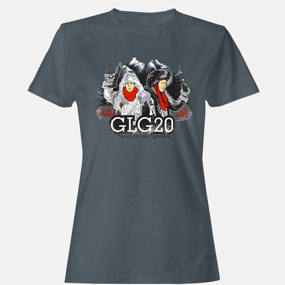 Women's T-Shirt - B3LHANBL - Charcoal - 3