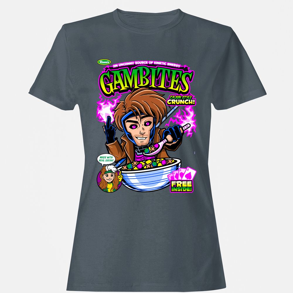 Women's T-Shirt - N6AXQVW8 - Charcoal - 3