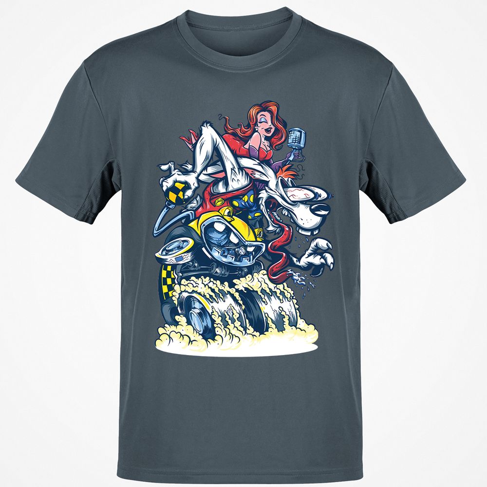 Classic Unisex T-Shirt - K5M91HM3 - Charcoal - 3