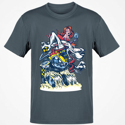 Classic Unisex T-Shirt - K5M91HM3 - Charcoal - 3