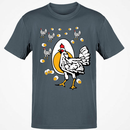 Classic Unisex T-Shirt - KKYHFJCA - Charcoal - 3
