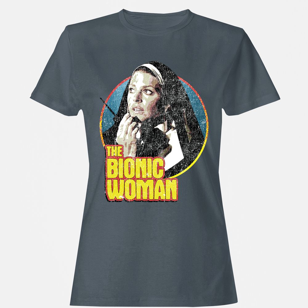 Women's T-Shirt - B8PLX6RX - Charcoal - 3