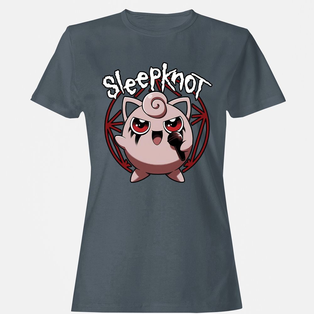 Women's T-Shirt - Y8K76JPZ - Charcoal - 3