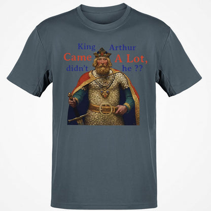 King Arthur Came a Lot - Charcoal - 3