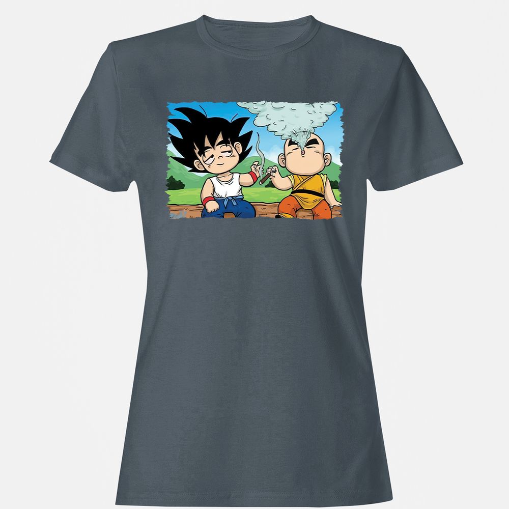 Women's T-Shirt - WQ2GB8DG - Charcoal - 3