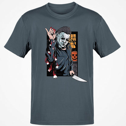 Classic Unisex T-Shirt - ZTB7KWS6 - Charcoal - 3