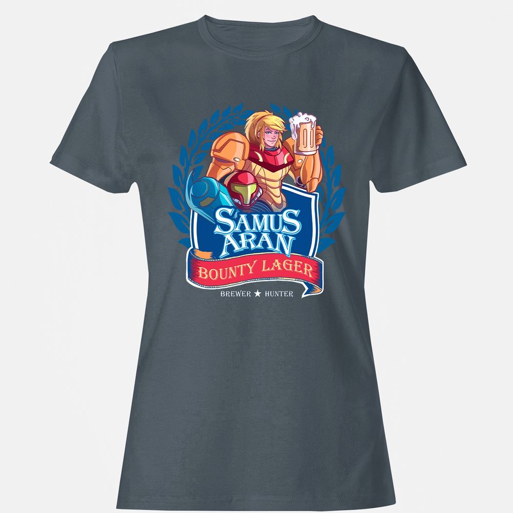 Women's T-Shirt - 72ZP98N8 - Charcoal - 3