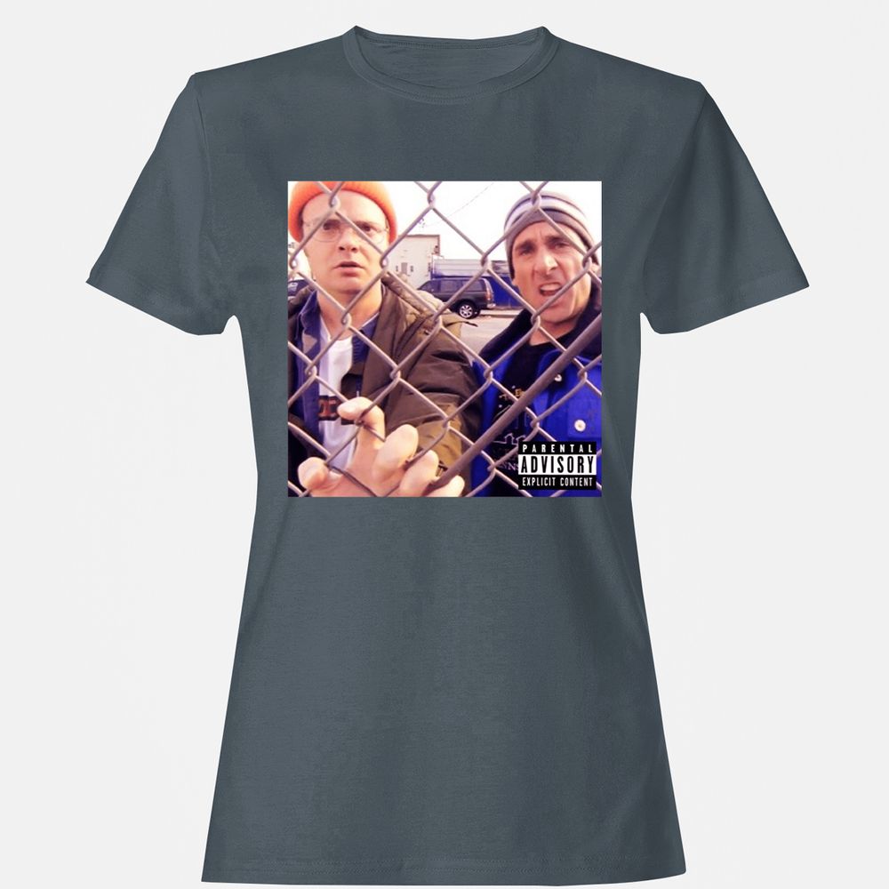 Women's T-Shirt - 63PR5EBB - Charcoal - 3