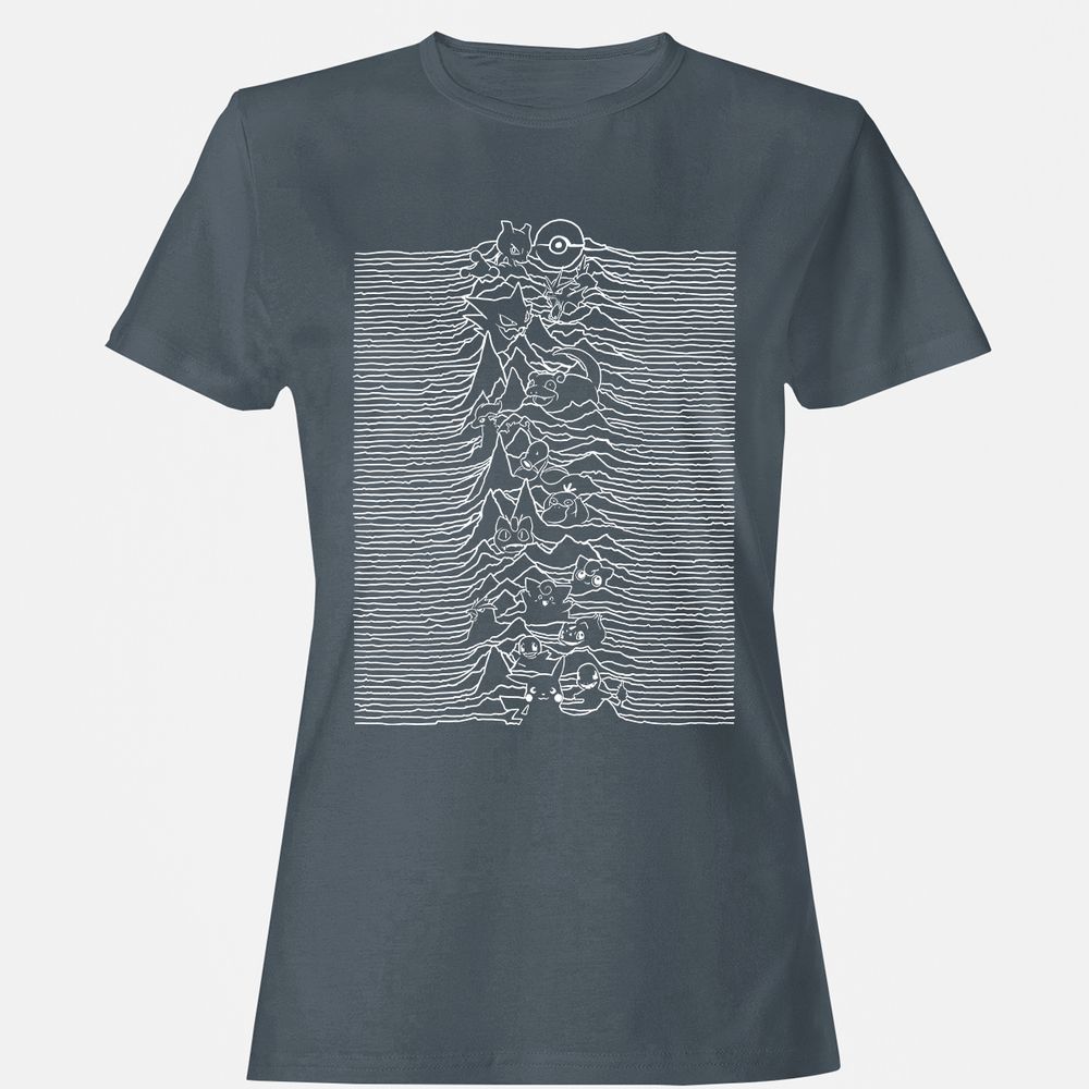 Women's T-Shirt - 72AHAX2L - Charcoal - 3
