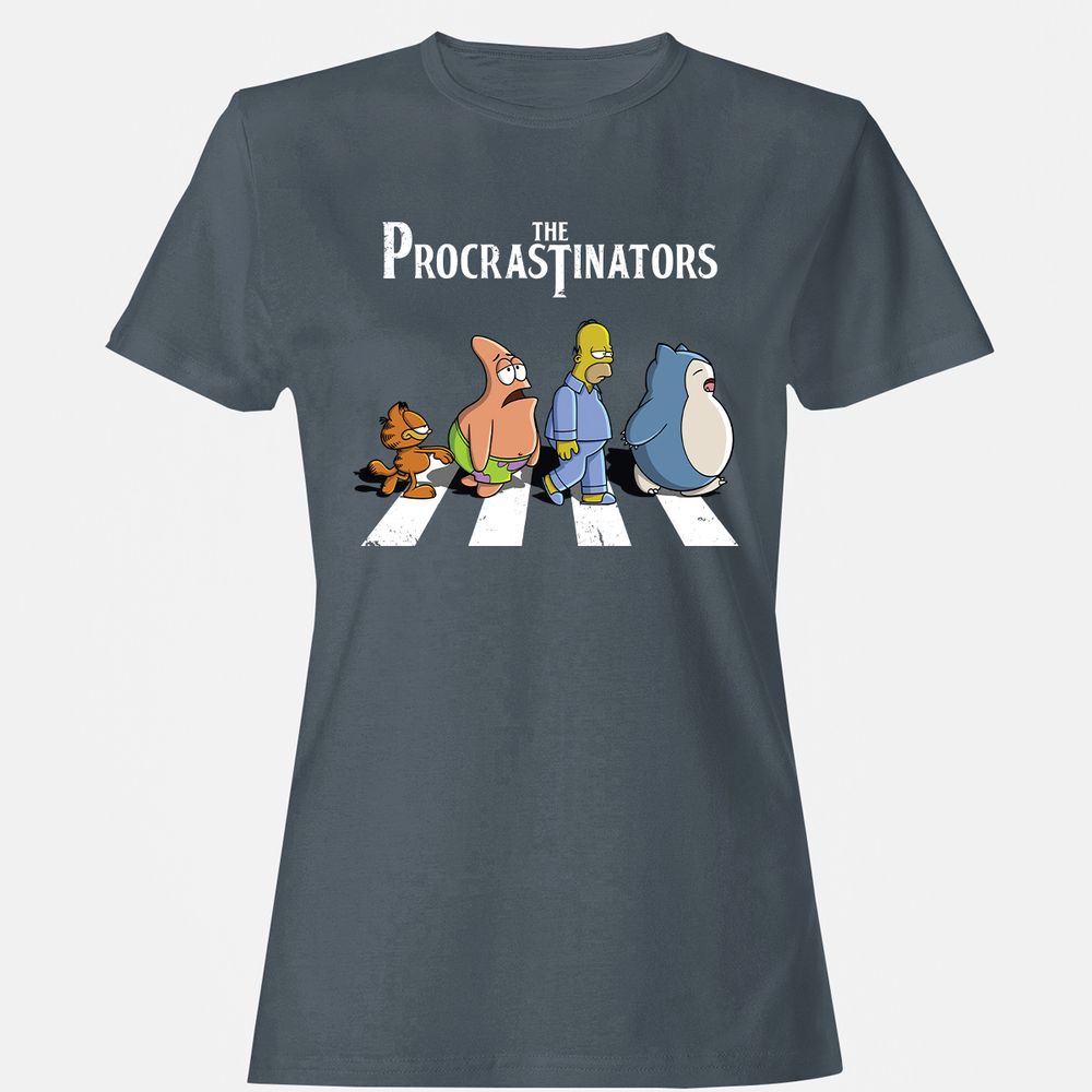 Women's T-Shirt - X6QG1YM8 - Charcoal - 3