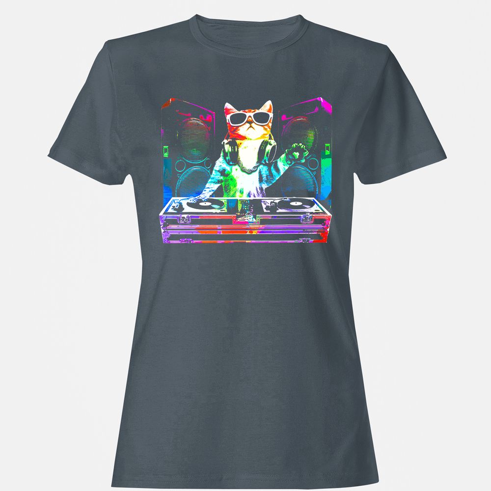 Women's T-Shirt - YDFGRTMQ - Charcoal - 3