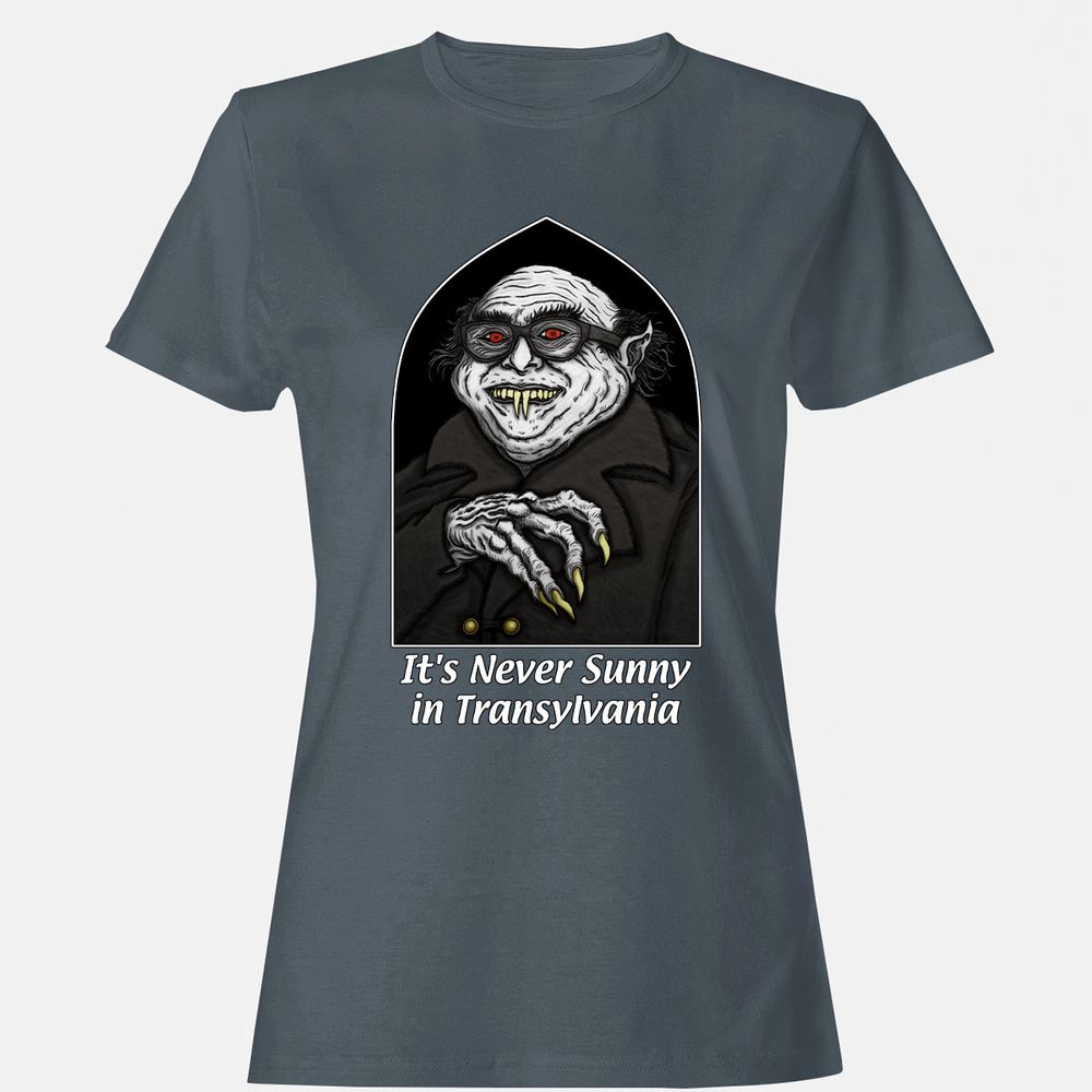 Women's T-Shirt - L1HRH1SM - Charcoal - 3