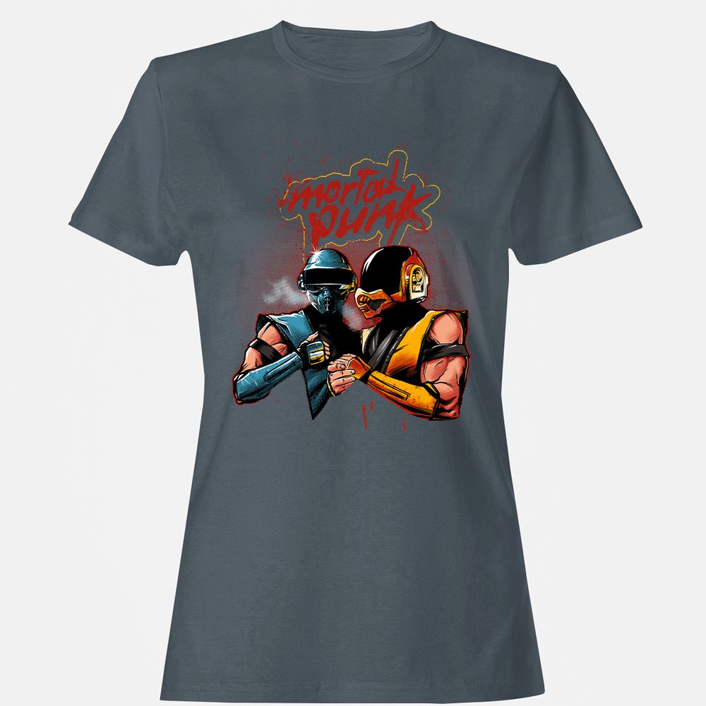 Women's T-Shirt - 2WGC7CKC - Charcoal - 3