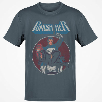 Classic Unisex T-Shirt - E6U5XJAQ - Charcoal - 3