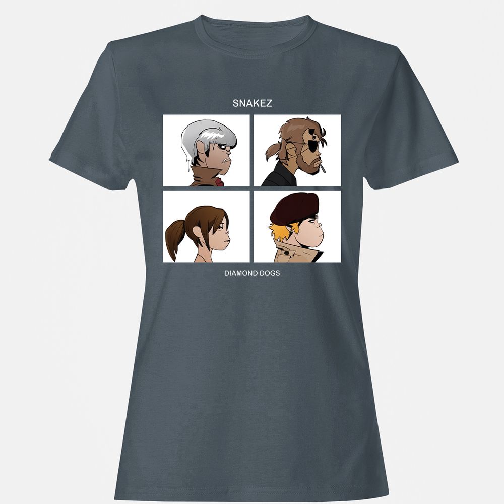 Women's T-Shirt - 1LHSZALW - Charcoal - 3