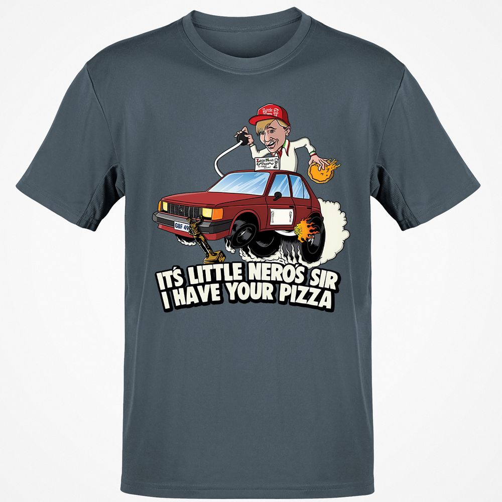 Little Nero's I have your pizza! - Charcoal - 3