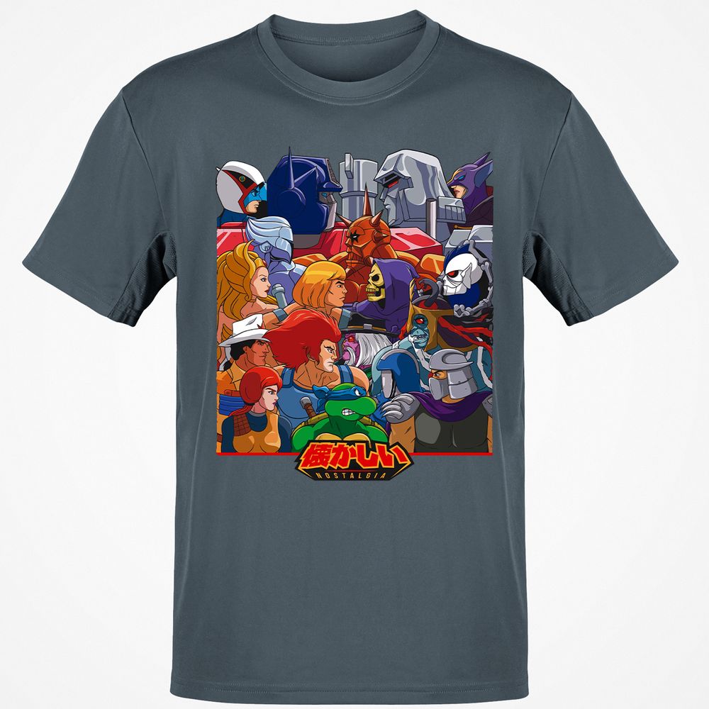 Classic Unisex T-Shirt - D83VMX4R - Charcoal - 3