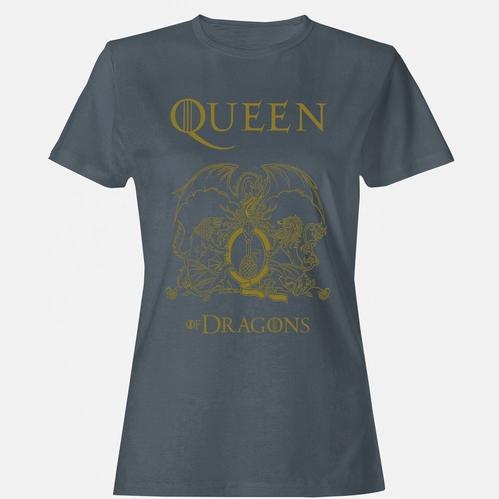 Women's T-Shirt - 4H6W5MJR - Charcoal - 3