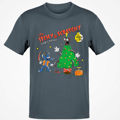 Classic Unisex T-Shirt - 8A7KUGQQ - Charcoal - 3