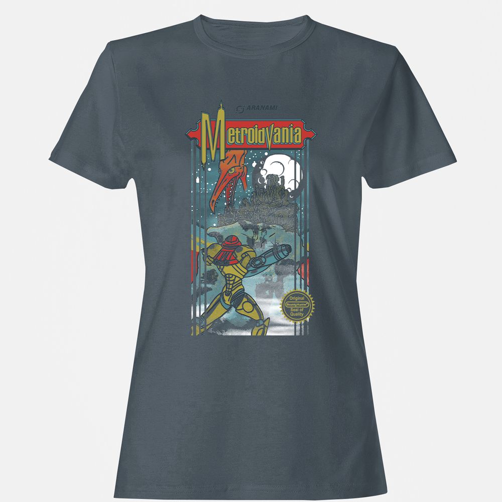 Women's T-Shirt - 9F36MRLN - Charcoal - 3