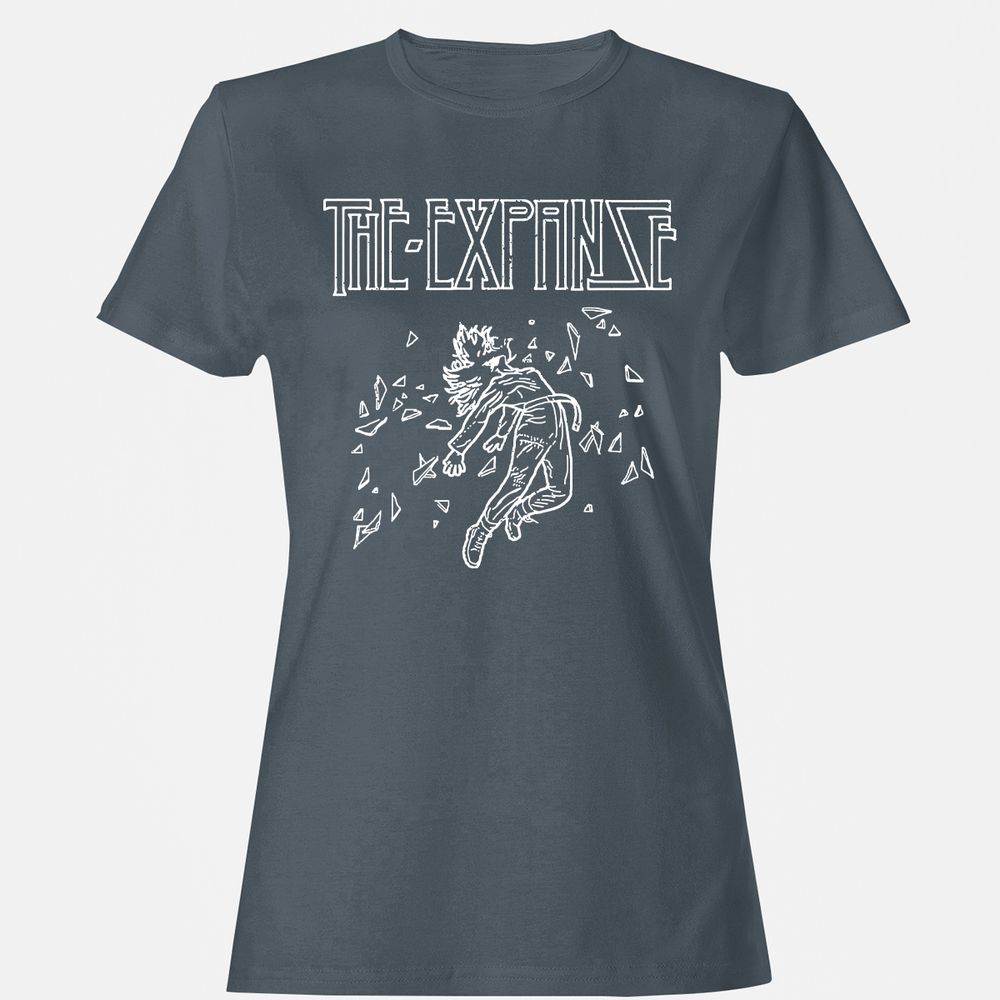 Women's T-Shirt - J5TR16PX - Charcoal - 3