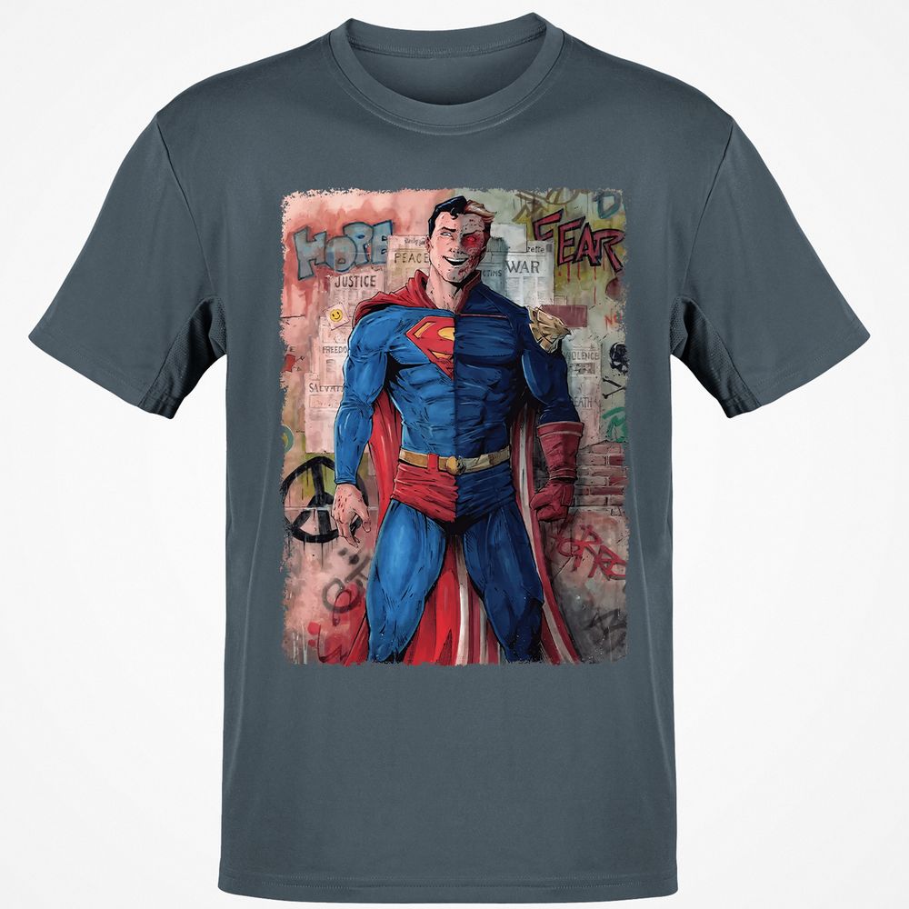 Classic Unisex T-Shirt - SKBGKBD9 - Charcoal - 3