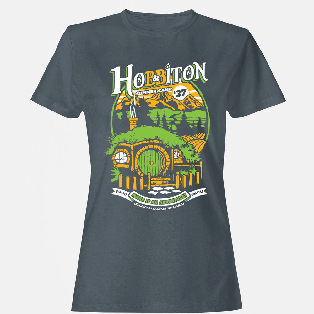 Women's T-Shirt - N5LZ59XE - Charcoal - 3