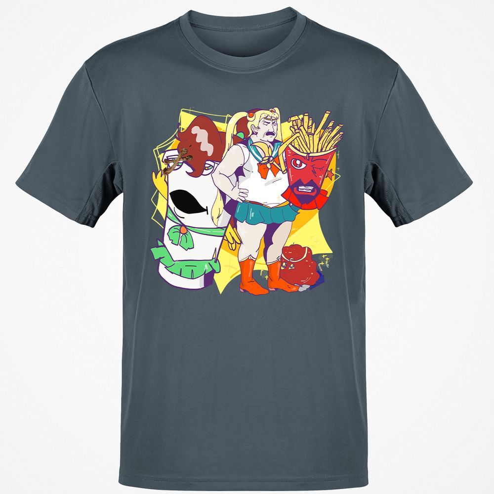 Classic Unisex T-Shirt - BSWMPZSU - Charcoal - 3