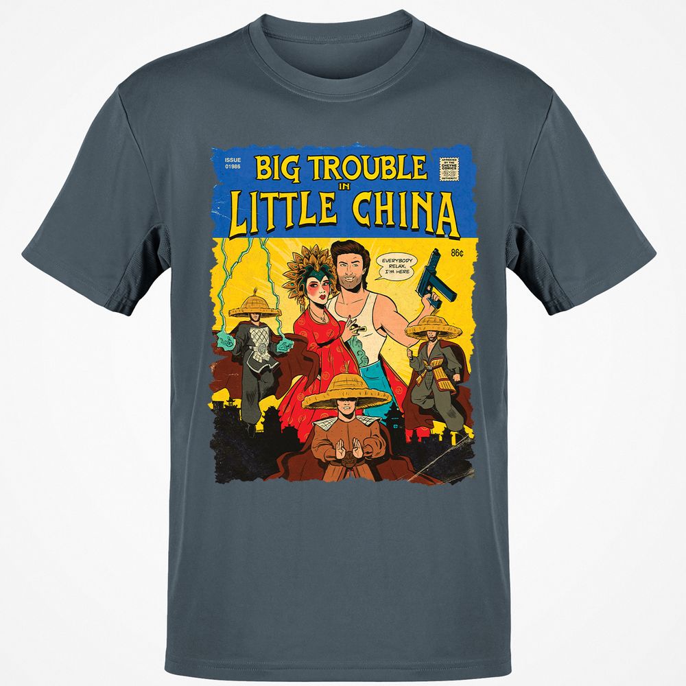 Classic Unisex T-Shirt - U4LUMBRJ - Charcoal - 3