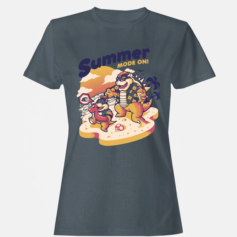 Women's T-Shirt - GHH64P6K - Charcoal - 3