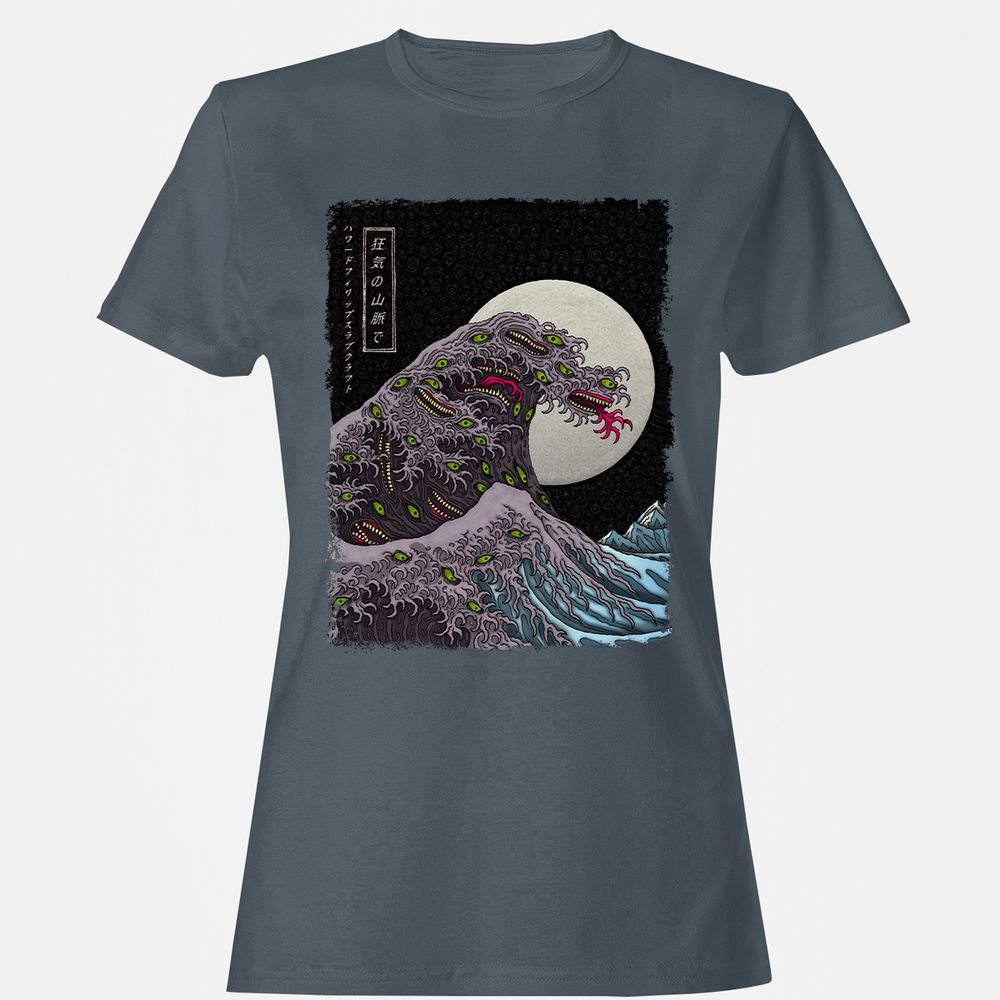 Women's T-Shirt - 4XJ9M66N - Charcoal - 3