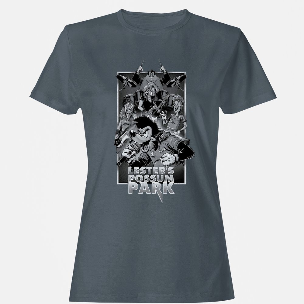 Women's T-Shirt - YRUUX7V6 - Charcoal - 3
