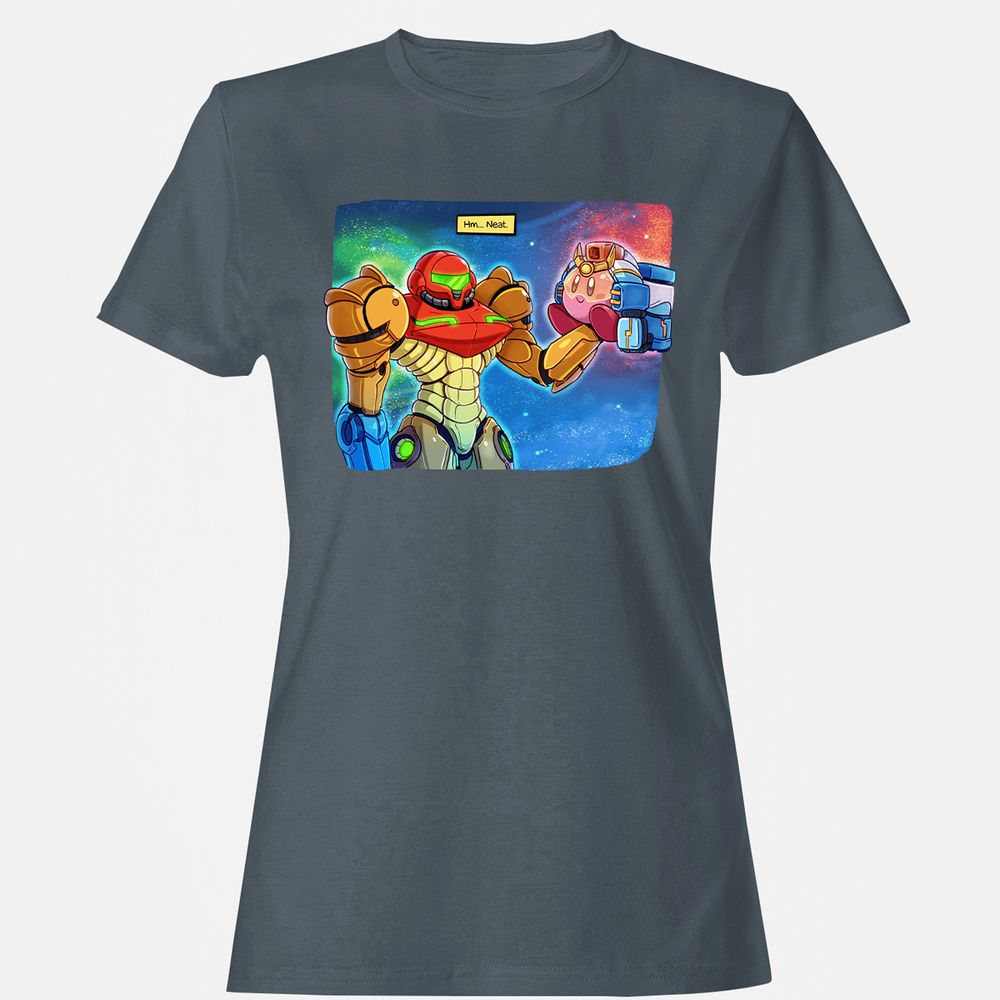 Women's T-Shirt - 831N85AQ - Charcoal - 3