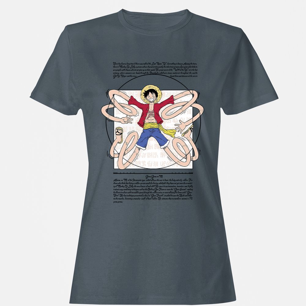 Women's T-Shirt - 2JEX8GL6 - Charcoal - 3