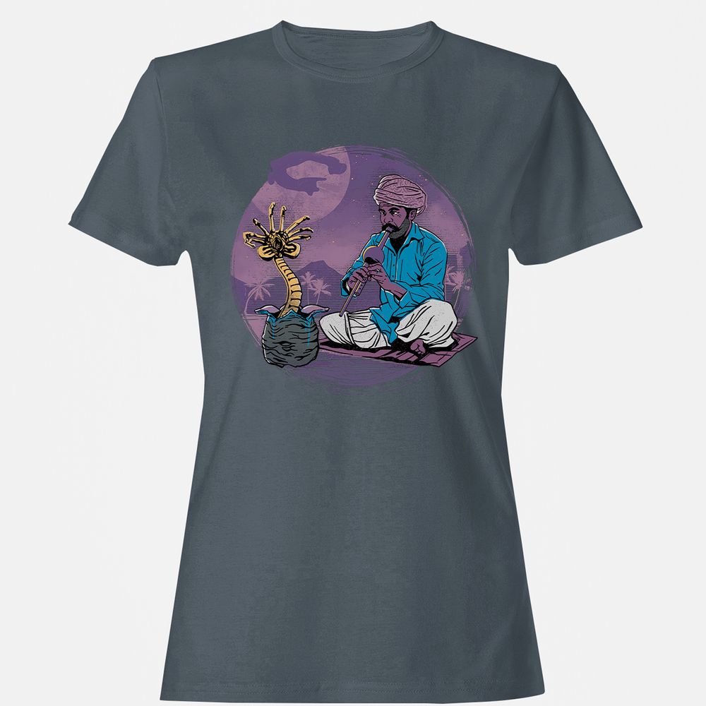 Women's T-Shirt - 5BUHMSX6 - Charcoal - 3