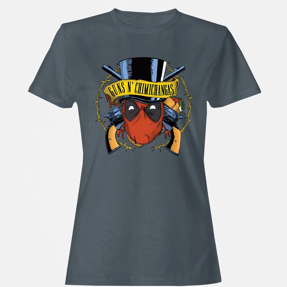 Women's T-Shirt - CSHJPH7R - Charcoal - 3