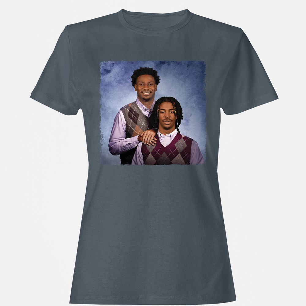 Women's T-Shirt - W5BMF86T - Charcoal - 3