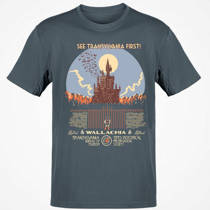 Classic Unisex T-Shirt - M7VYJN25 - Charcoal - 3